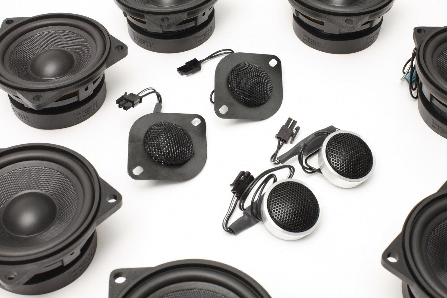 Stage One BMW Speaker Upgrade for E60/E61 Sedan/Wagon with DIRAC / EPS.