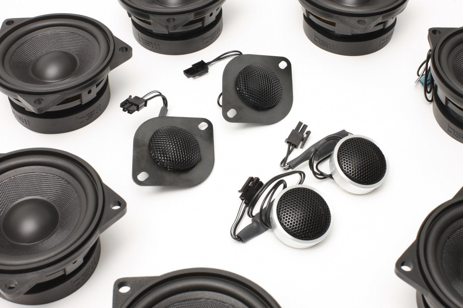 Stage One BMW Speaker Upgrade for E60/E61 Sedan/Wagon with DIRAC / EPS.