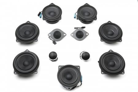 Stage One BMW Speaker Upgrade for E90 Sedan with Individual / High End Audio.