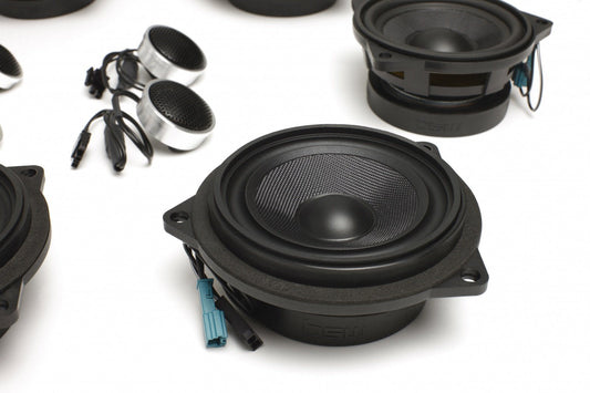 Stage One BMW Speaker Upgrade for E92 Coupe with Individual / High End Audio.