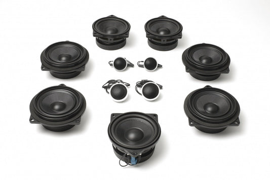 Stage One BMW Speaker Upgrade for E92 Coupe with Individual / High End Audio.