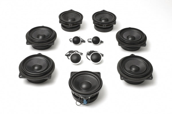 Stage One BMW Speaker Upgrade for E92 Coupe with Individual / High End Audio.