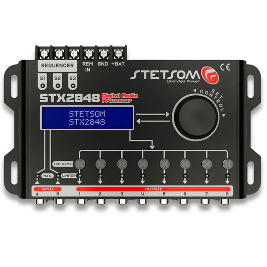 Stetsom STX-2848 8-Channel DSP Processor | Audio Sellerz