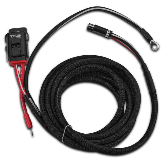 UTV 8-Gauge Power Harness Kit – 12ft Power & Ground Cables with Water-Resistant Fuse Holder for 4-Door UTVs.