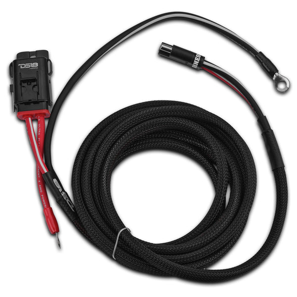 UTV 8-Gauge Power Harness Kit – 12ft Power & Ground Cables with Water-Resistant Fuse Holder for 4-Door UTVs.