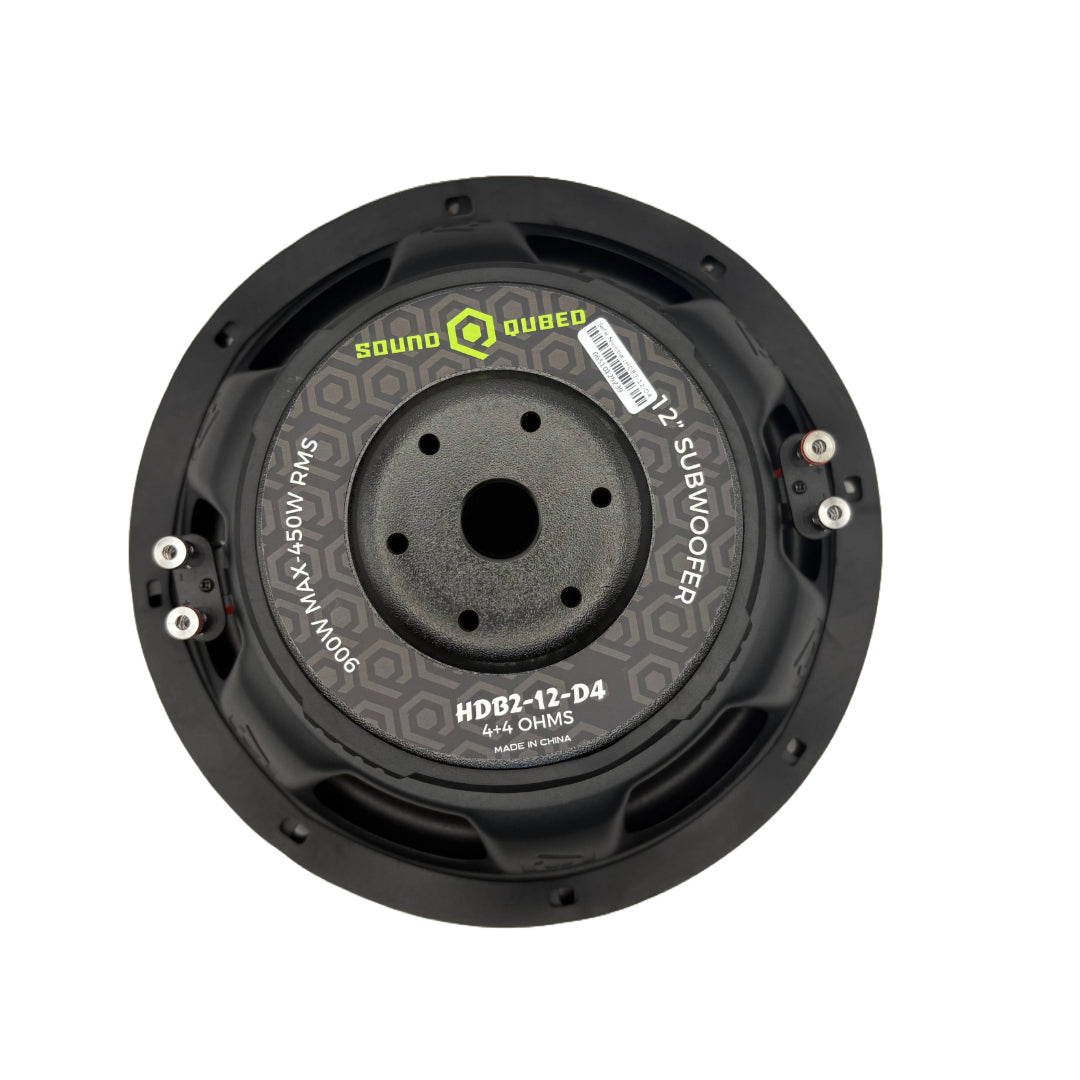 SoundQubed HDB2 12" 450W RMS DVC Subwoofer D2/D4.