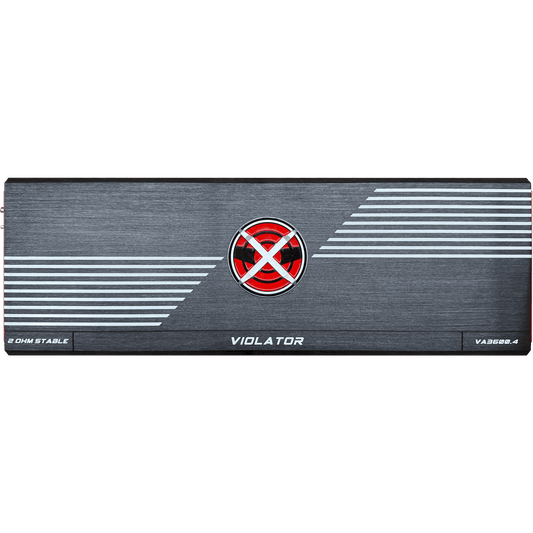 Violator Audio VA3600.4 3,600 Watt 4-Channel Amplifier.