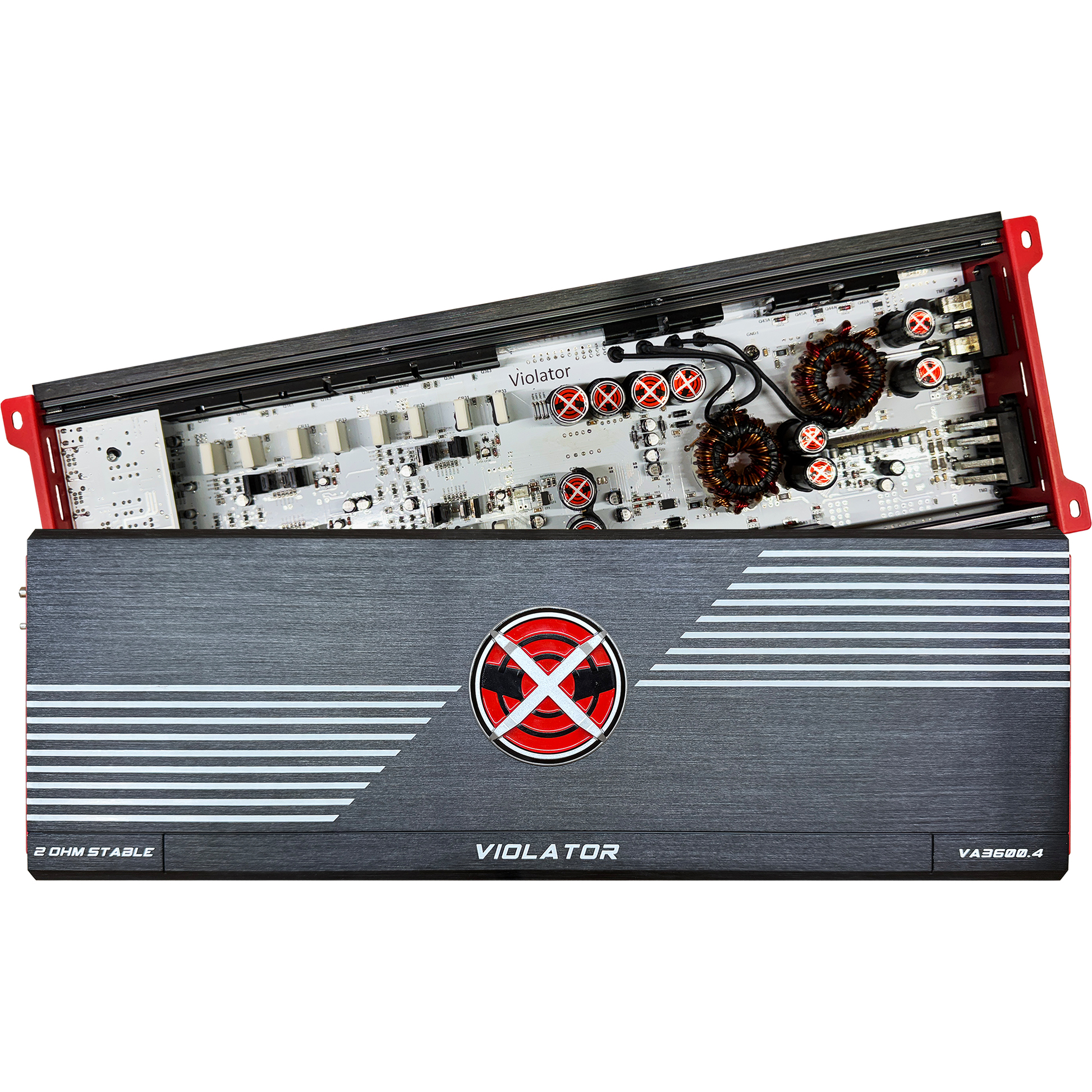 Violator Audio VA3600.4 3,600 Watt 4-Channel Amplifier.