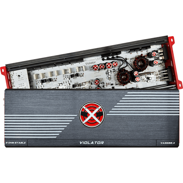 Violator Audio VA3600.4 3,600 Watt 4-Channel Amplifier.