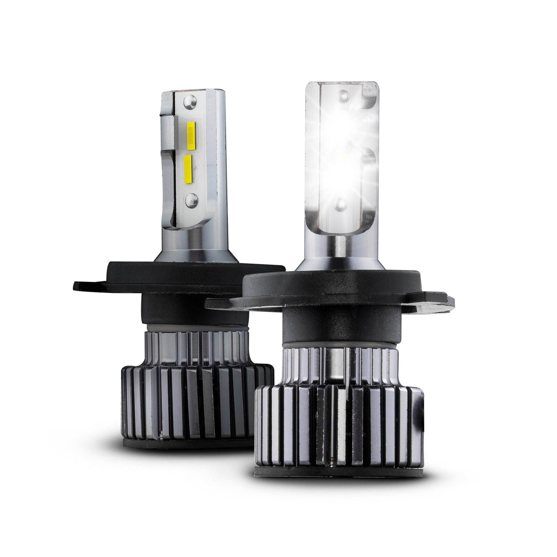 VISION H4 High/Low CSP LED Conversion Kit 6500K White 8000/5000 Lumens 50/30 Watts.