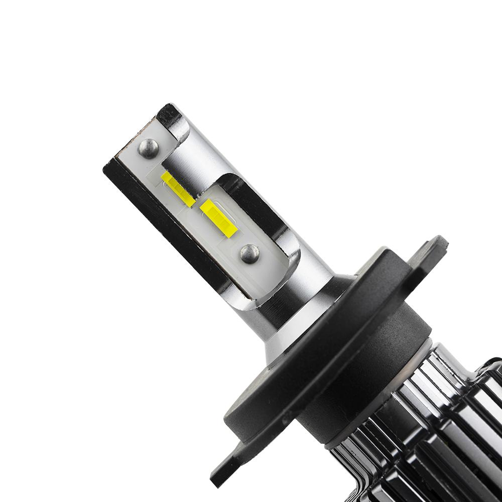 VISION H4 High/Low CSP LED Conversion Kit 6500K White 8000/5000 Lumens 50/30 Watts.