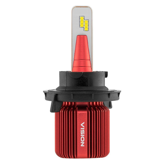 VISION H13 High/Low CSP LED Conversion Kit 6500K White 8000/5000 Lumens 50/30 Watts.