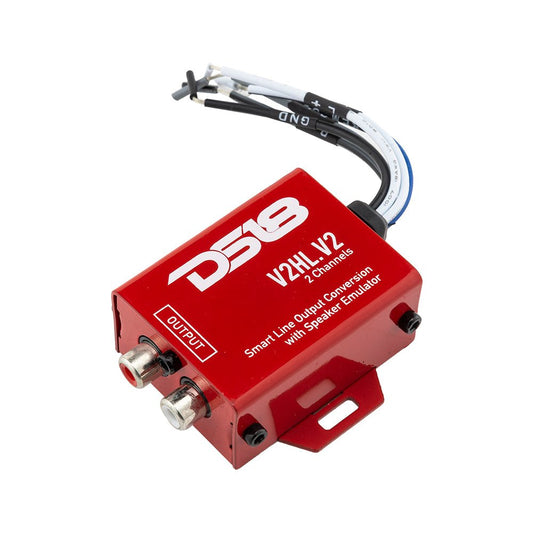 2-Channel Line Output Converter with Speaker Emulator (Remote out).