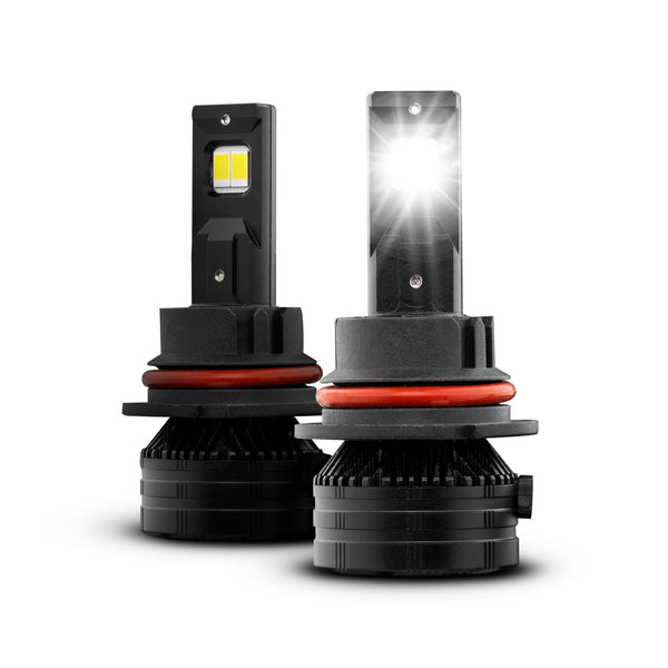 VISION 9007 High/Low CSP LED Conversion Kit 6000K White 15000/10000 Lumens 150/100 Watts.