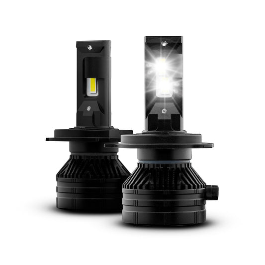 VISION H4 High/Low CSP LED Conversion Kit 6000K White 15000/10000 Lumens 150/100 Watts.