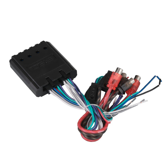 4 Channel Line Output Converter with Auto Turn-On and Speaker Emulator.
