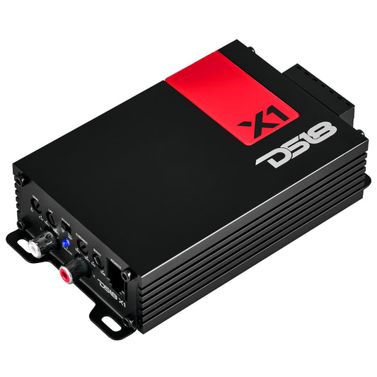 X 1-Channel Ultra Compact Class D Amplifier 300 Watts Rms @ 1-Ohm.