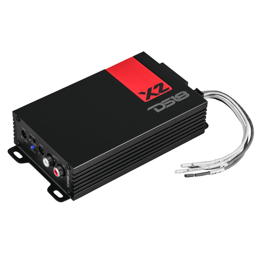 X 2-Channel Ultra Compact Class D Amplifier 2 x 140 Watts Rms @ 4-ohm.