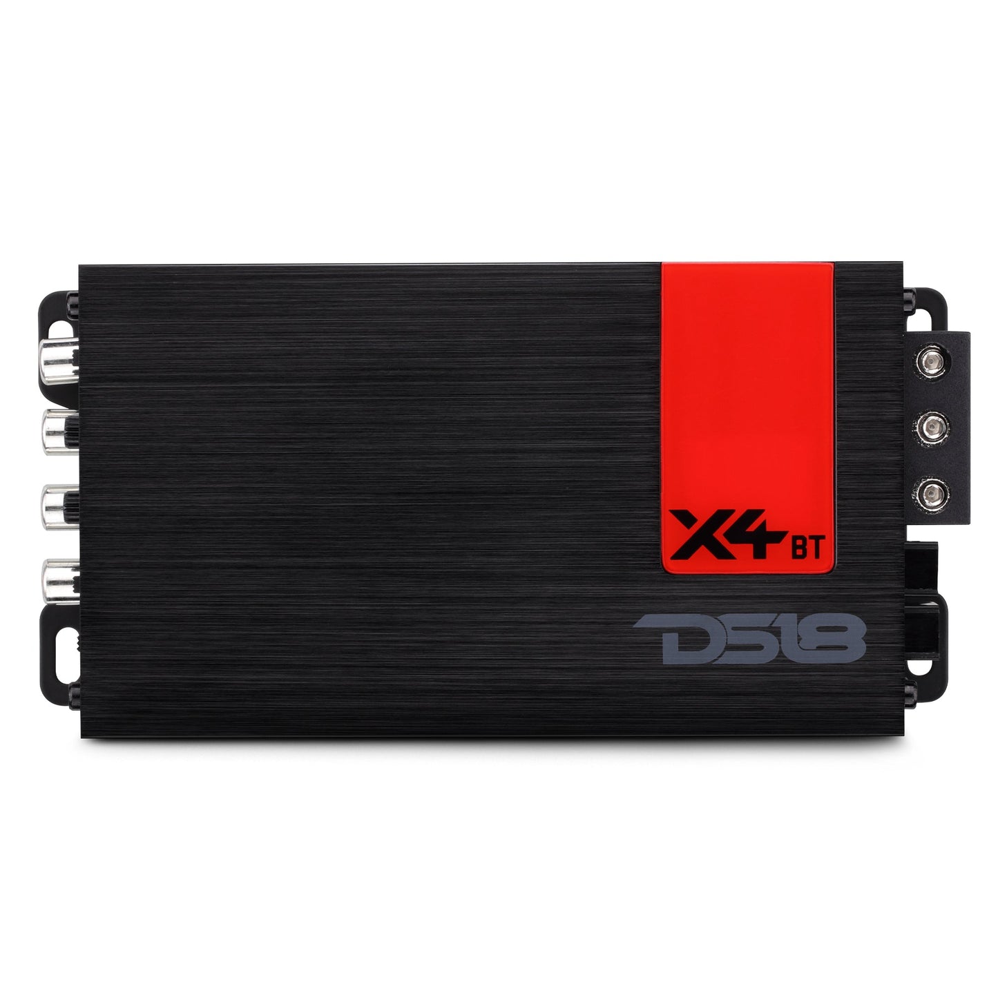 X 4-Channel Ultra Compact Full-Range Amplifier with Bluetooth Connectivity - 4 x 70 Watts Rms.
