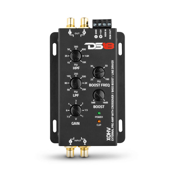 Pre-Amp With Crossover For High Volt Amplifier.