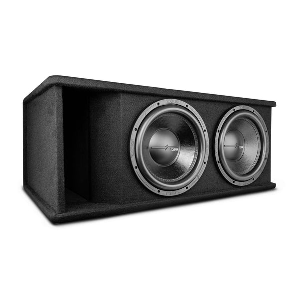 Dual 12" Loaded Subwoofer Ported Enclosure With ZR12.2 1600 Watts Rms.