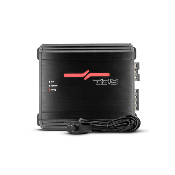 ZR 1-Channel Class D Amplifier 500 Watts Rms @ 1-Ohm.