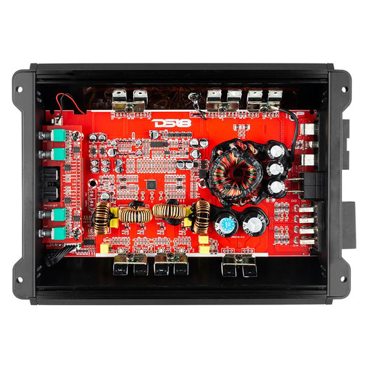ZR 4-Channel Class D Amplifier 4 x 150 Watts Rms @ 4-ohm.