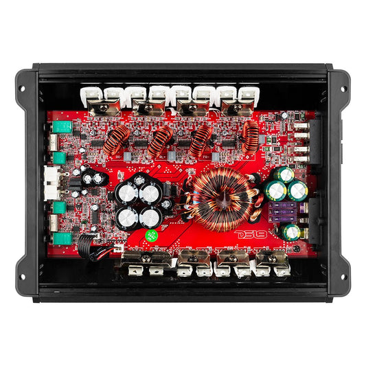 ZR 4-Channel Class D Amplifier 4 x 200 Watts Rms @ 4-ohm.