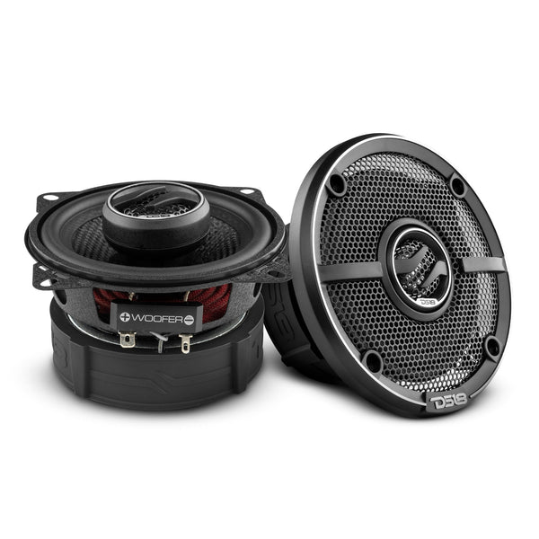 ZXI 4" 2-Way Coaxial Speakers with Kevlar Cone | 50 Watts RMS 4-Ohm.