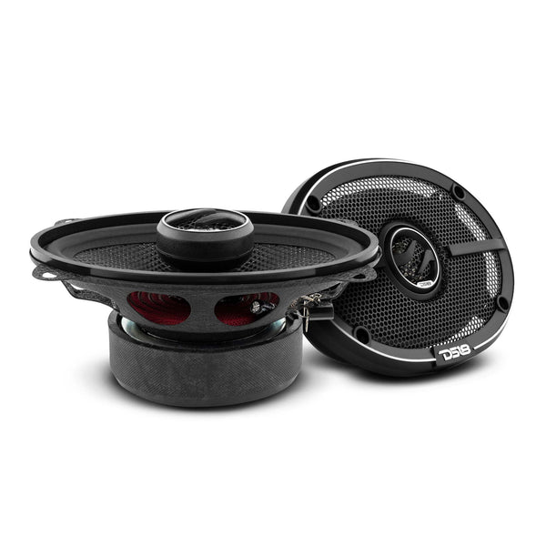 ZXI 4x6" 2-Way Coaxial Speakers with Kevlar Cone | 60 Watts RMS 4-Ohm.