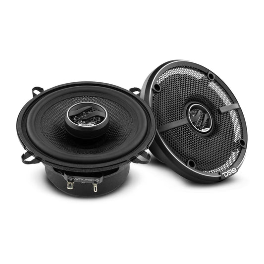 ZXI 5.25" 2-Way Coaxial Speakers with Kevlar Cone | 60 Watts RMS 4-Ohm.
