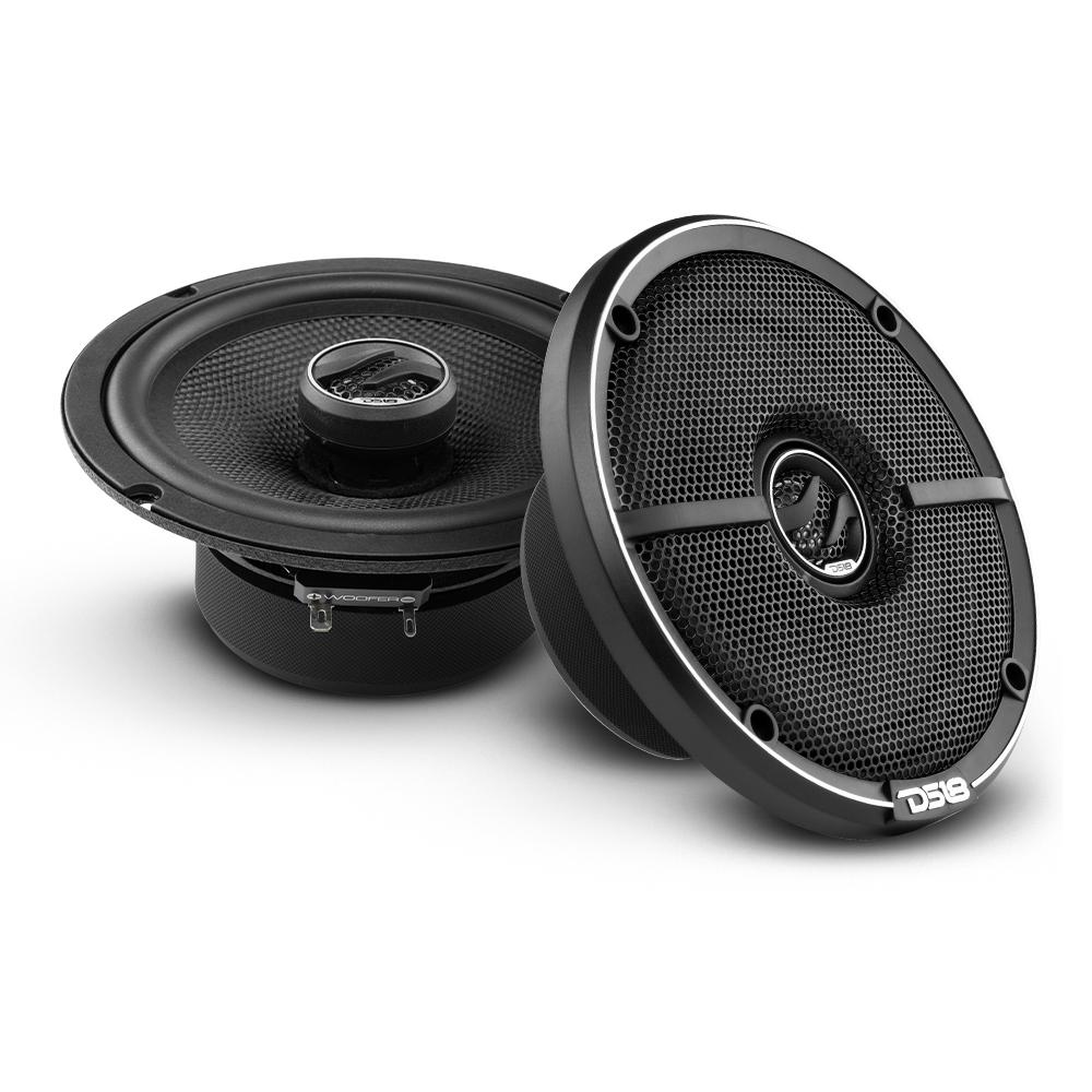 Car Audio Bundle: 6.5" & 6x9" Coaxial Speakers with OEM Speaker Adapters, Amplifier, and Installation Kit.