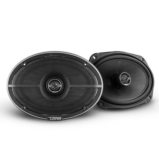 DS18 CARPK-4 ZXi High Volume Complete System 6.5 Package with powered 10 inch subwoofer.