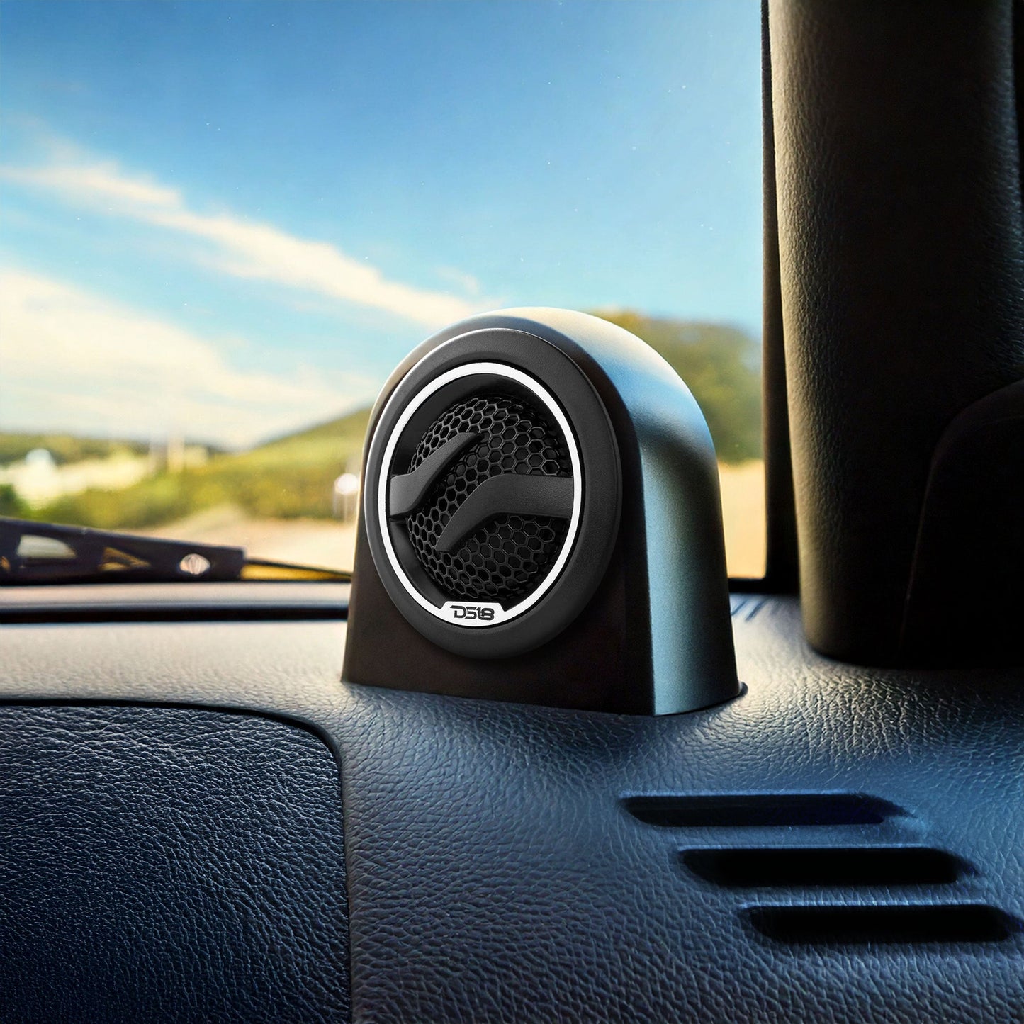 1.7" Dome Neodymium Tweeter 50 Watts 1" Pei 4-Ohm Vc