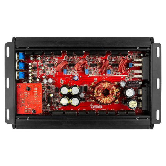 ZXI 4-Channel Class D Amplifier 4 X 125 Watts Rms @ 4-Ohm.