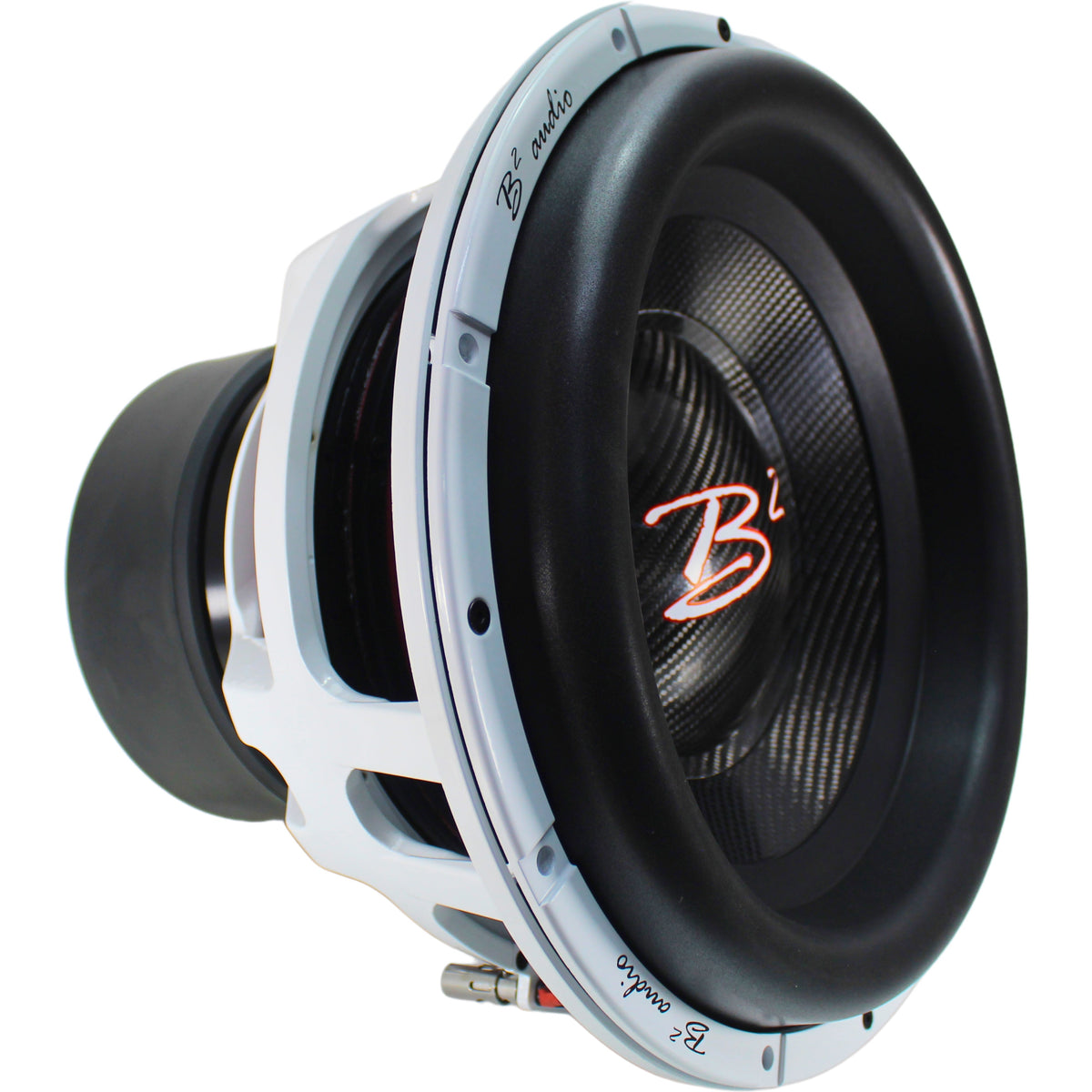 B2 Audio RAGEXL Series V2 15" 3500 Watt RMS Carbon Fiber Cone Dual 1-Ohm 3" Voice Coil Subwoofer.