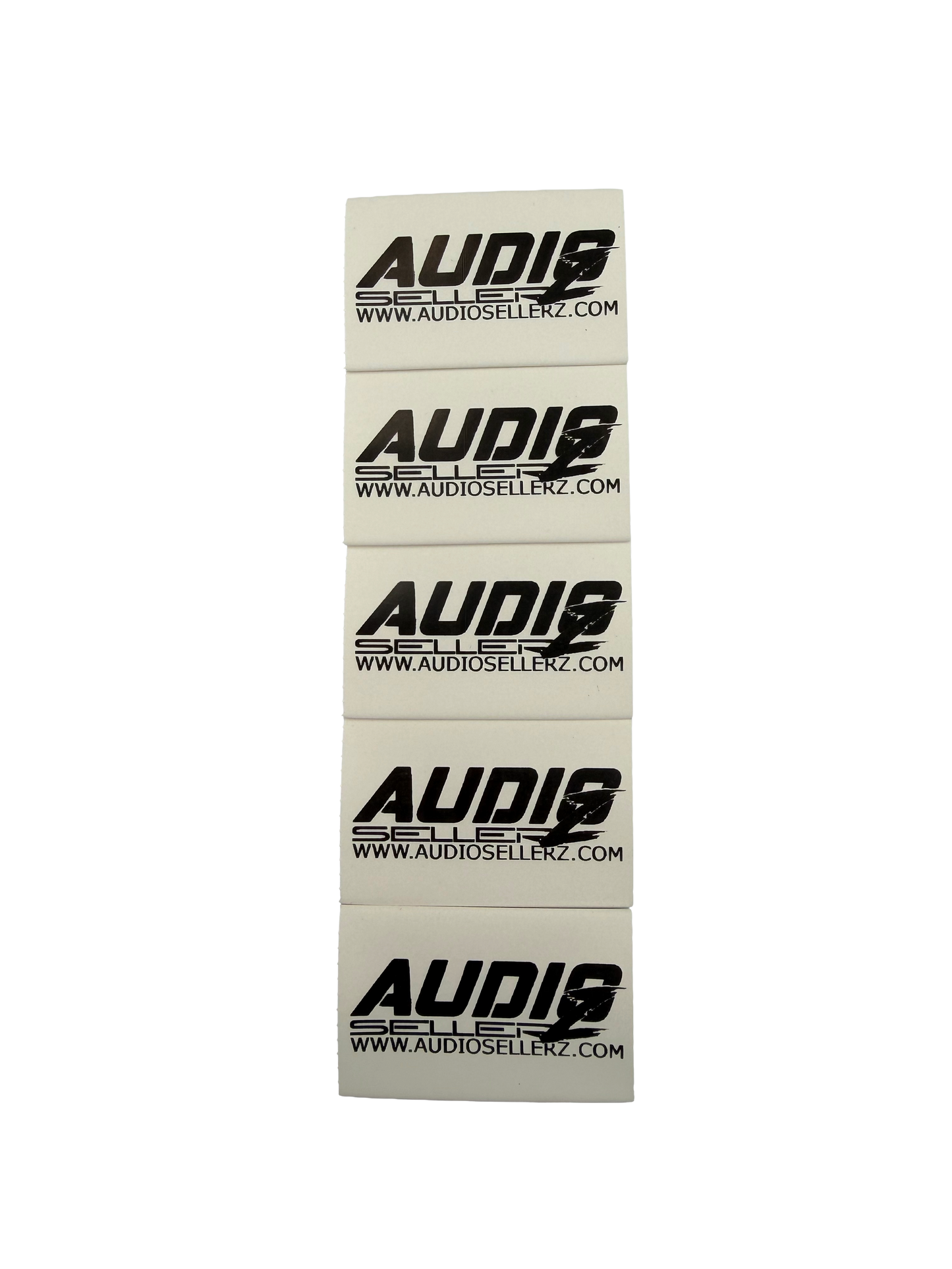 Audio Sellerz 1/0 Gauge Heat Shrink – White with Logo (Sold Individually) - Audio Sellerz