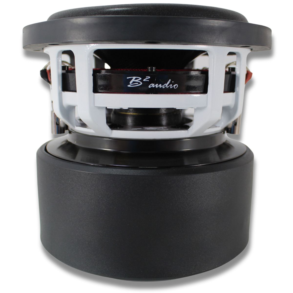 B2 Audio RAMPAGE Competition Series 6.5" 1000 Watt RMS Carbon Fiber  Dual 1-Ohm 2" Voice Coil Subwoofer