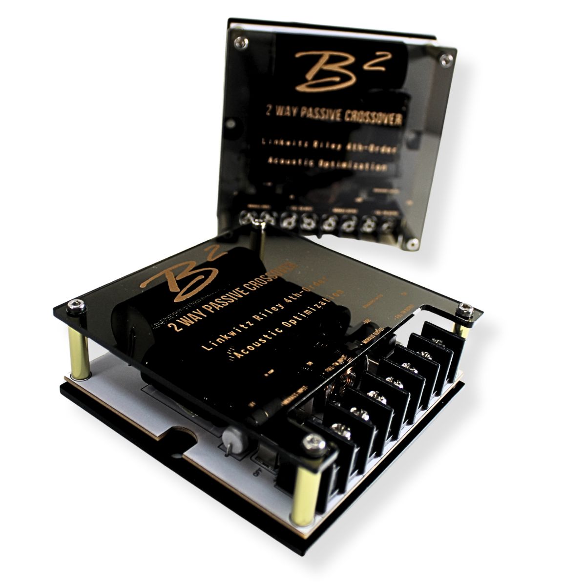 B2 Audio 6.5" REF SQ 3-Way Component Passive Crossover.