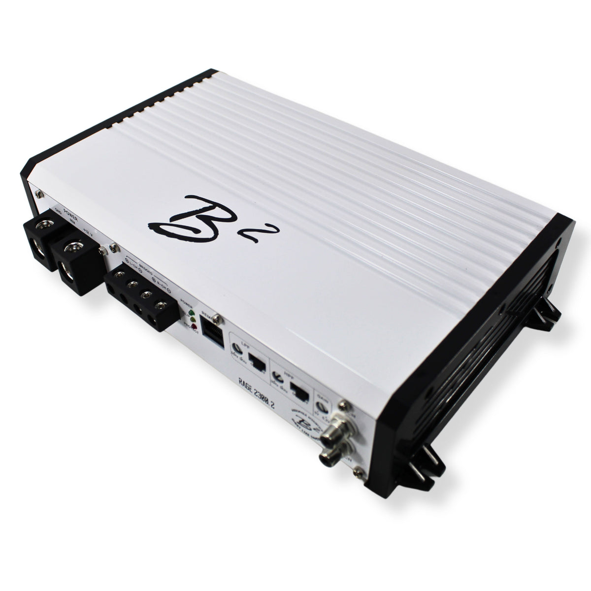 B2 Audio RAGE 2-Channel 2.3K 2300 Watt 2-Ohm Class D Full Range Amplifier