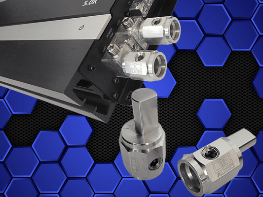 "OCT 1/1 WR" Octo Series 1/0 to 1/0 Wire ends for Amplifiers Aluminum.