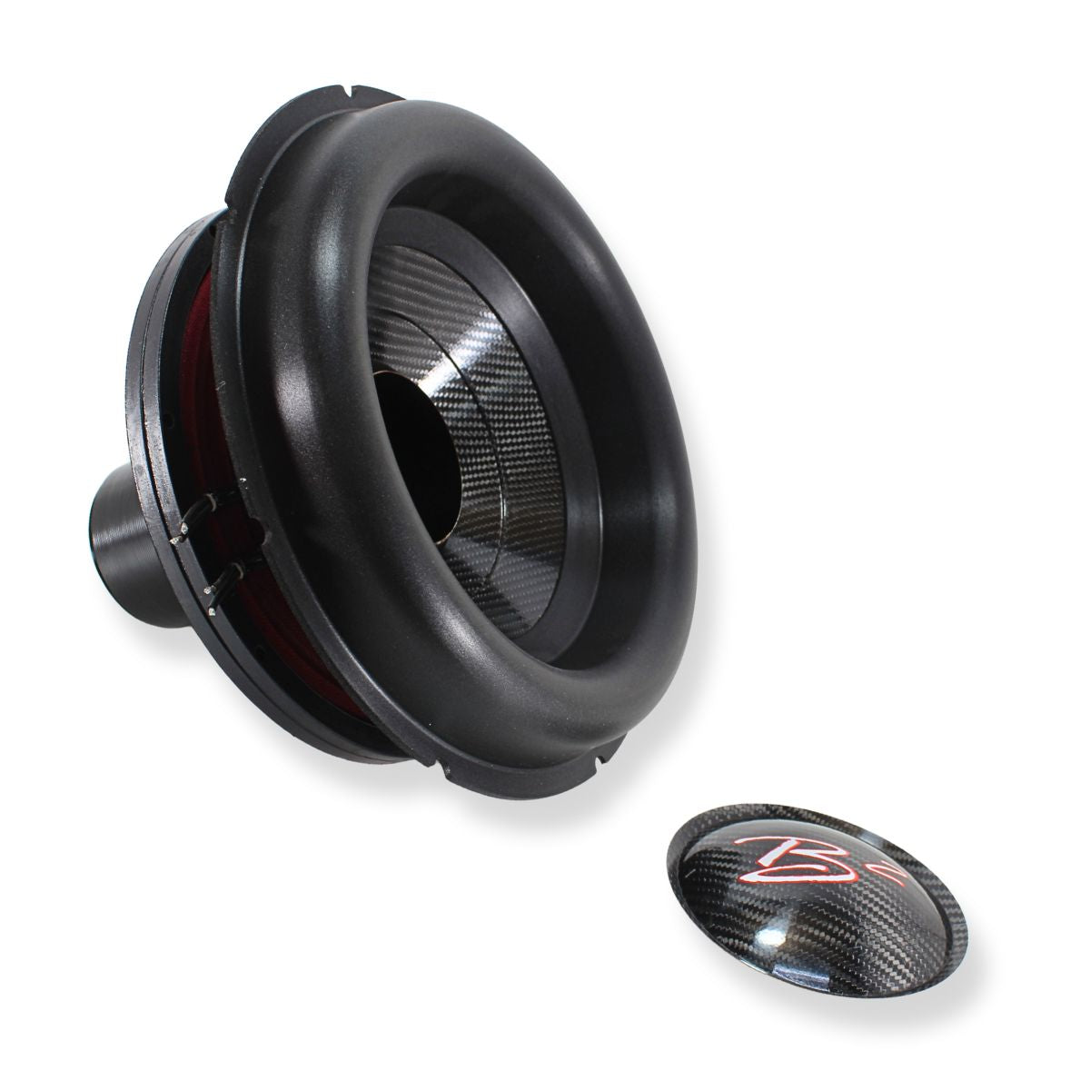 B2 Audio 12" Carbon Fiber Recone Kit RAGEXL Dual 1 Ohm 3" Voice Coil.