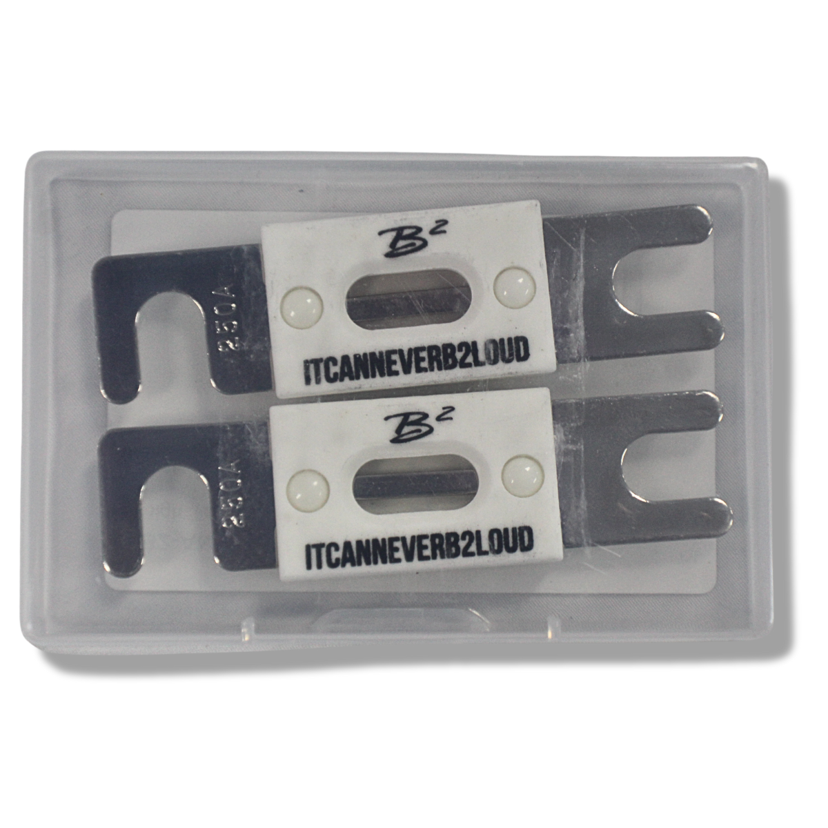 B2 Audio 250 Amp ANL High Temperature Ceramic Fuse 2x Pack.