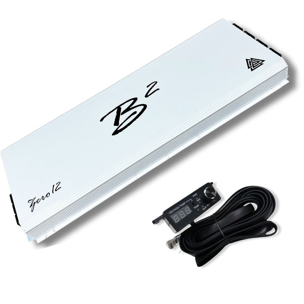 B2 Audio ZERO 12 Korean 12K Watt 1-Ohm Monoblock Class-D Half Bridge Amplifier.