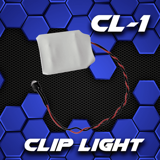 DC Audio Clip Light Indicator.