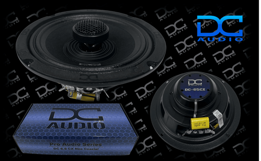 DC Audio 6.5" Coaxial Speakers DC-65CX.