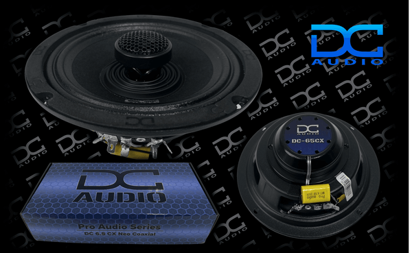 DC Audio 6.5" Coaxial Speakers DC-65CX.