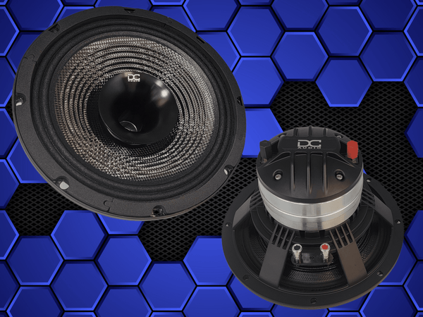 DC Audio NEO COAXIAL CF 8" Full Range Pro Audio.