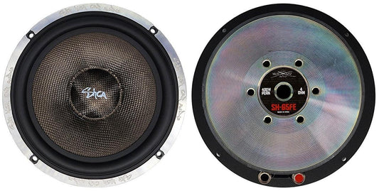 Sky High Car Audio SH-65FE 6.5" Mid Woofer Pair w/ Carbon Fiber Cone - Audio Sellerz