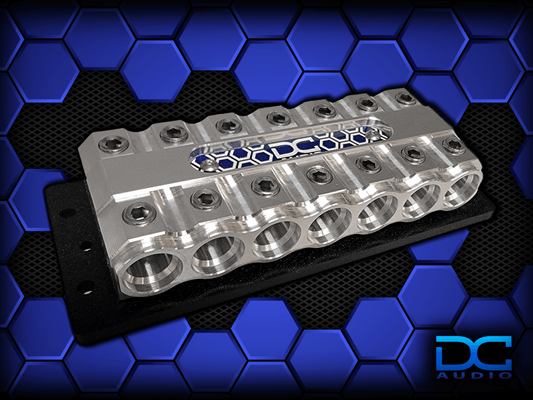 "LUCKY 7 " Machined Distro Block.